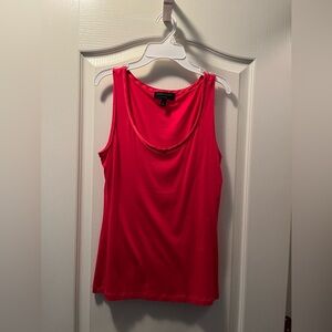 Banana Republic pink luxe tank top.